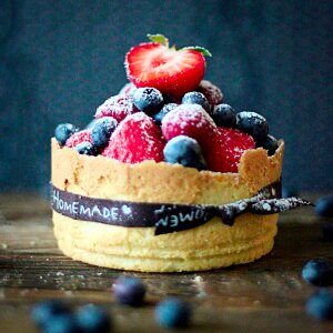 Berry blueberries strawberry