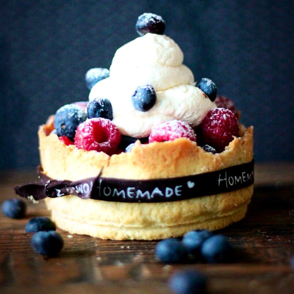 Pie berry blueberries