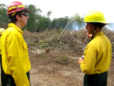 Dismal Swamp State Park fire