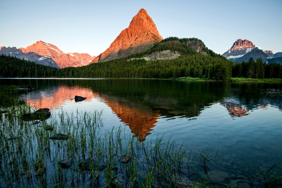 Many Glacier - Early Morning Yawn
