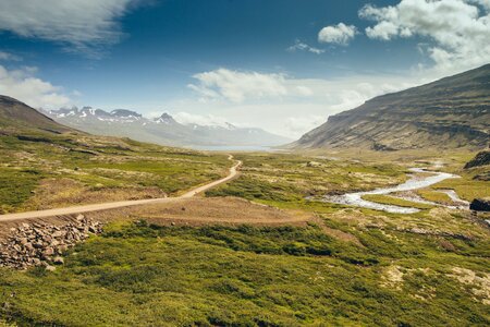 Nature landscape highlands