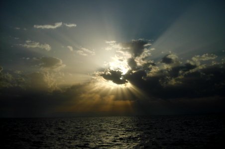 Thessaloniki Bay sunset