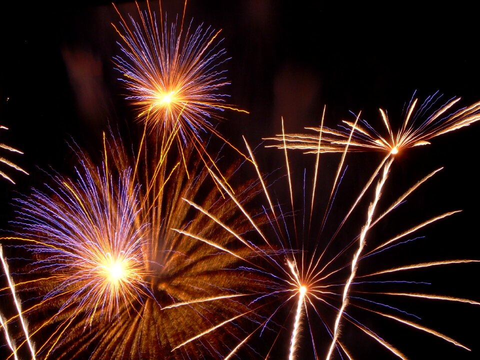 Night new year's day year