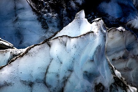 Details of Glacier Ice photo