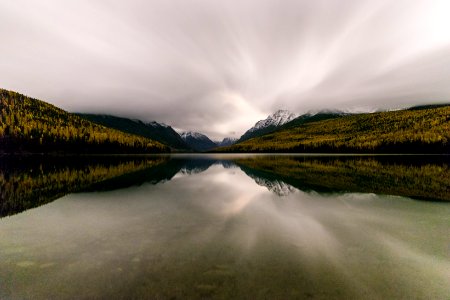 Long Exposure at Bowman Lake