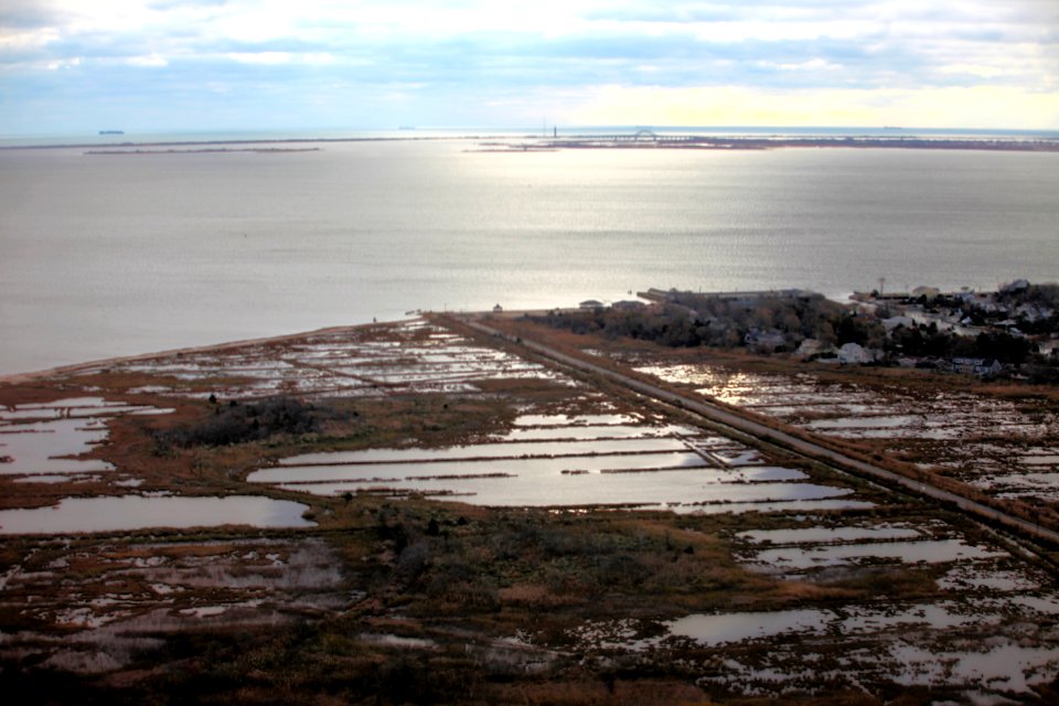 Aerial view of Seatuck National Wildlife Refuge (NY)