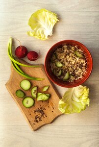 Green vitamins radishes