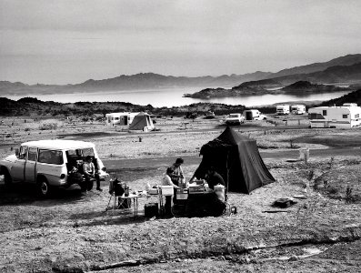 1964-03-26 Campsite near Lake Mead NV photo