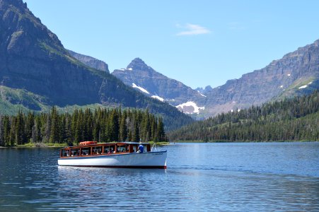The "Sinopah" on Two Medicine Lake
