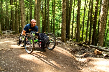 Avalanche Lake Hike with Off-road Wheelchair 05 photo