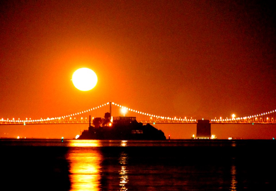 Alcatraz & the Bay Bridge