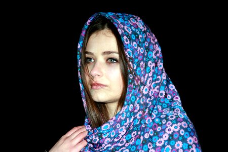 Green eyes cover beauty