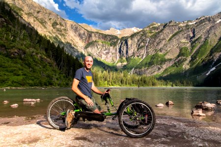 Avalanche Lake Hike with Off-road Wheelchair 13