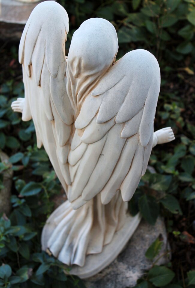 Sculpture garden design serenity