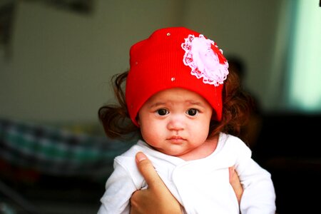 Girls cute kid sleepy