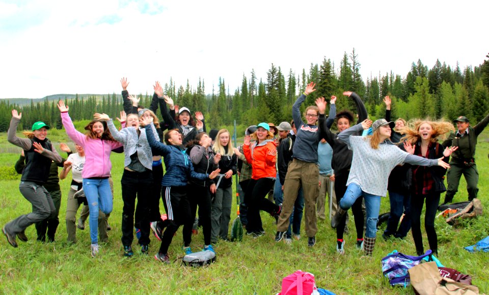 Glacier BioBlitz Group at Hidden Meadow