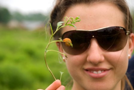 CIP Student and Slug photo