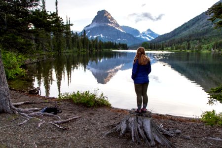Emily at Pray Lake