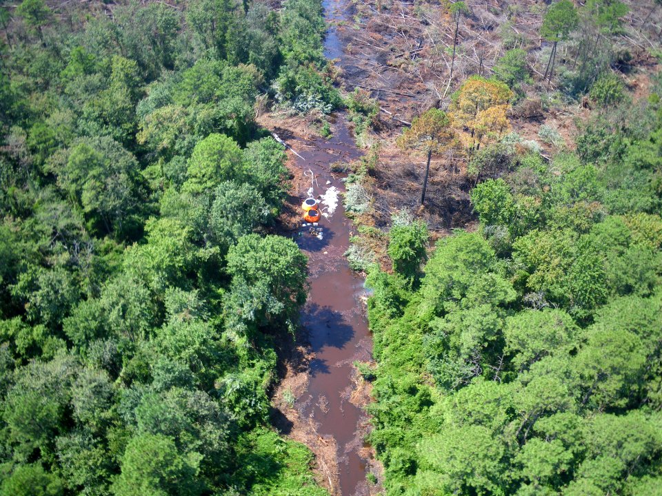 Irene floods fire roads