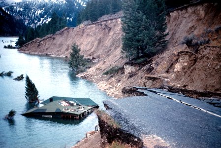 Montana 1959, M7.3 Earthquake photo