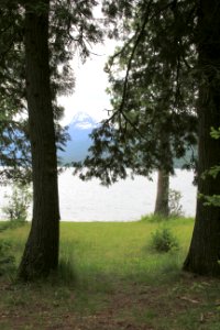 Ryan Beach-Meadow, Lake McDonald - 4 [Near the West Entrance to the park.] photo