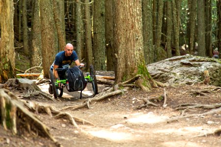 Avalanche Lake Hike with Off-road Wheelchair 04 photo
