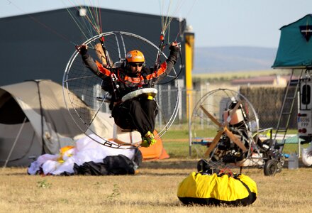 Paramotor air sport light aviation