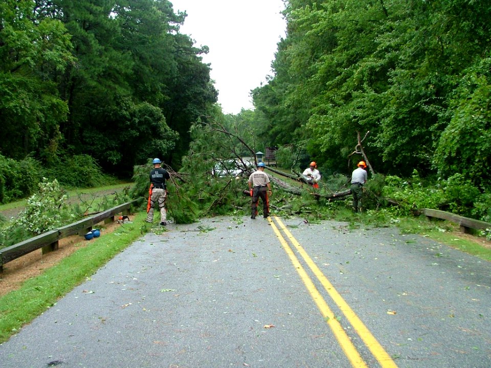 Clearing the debris