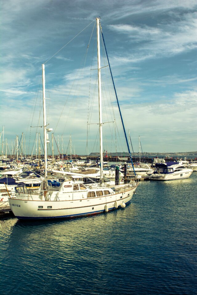 Sail ocean water