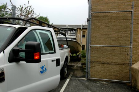 Hurricane preparedness at the Chesapeake Bay Field Office.