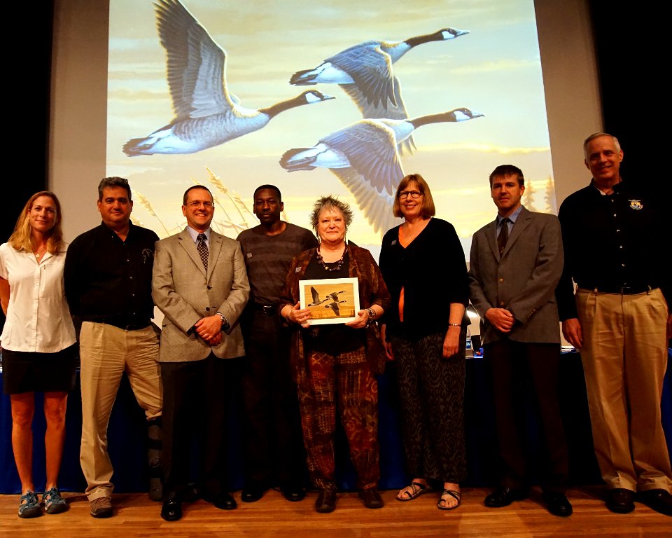 2016 Federal Duck Stamp contest winning entry by James Hautman