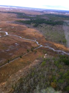 Aerial photo of Edwin B. Forsythe National Wildlife Refuge (NJ)