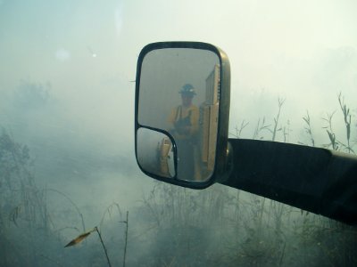 Firefighter reflection
