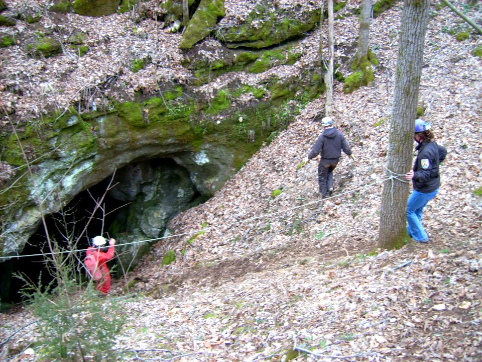 Entrance to Limekiln Cave