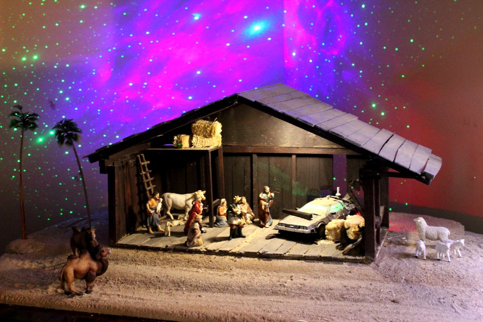 delorean nativity