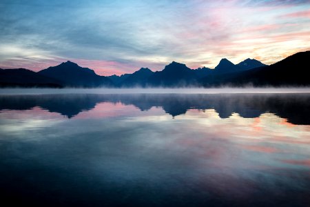 Lake McDonald Sunrise- Day Begins