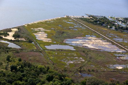 Seatuck National Wildlife Refuge marsh restoration - 2016 photo