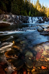 McDonald Creek - Autumn water photo