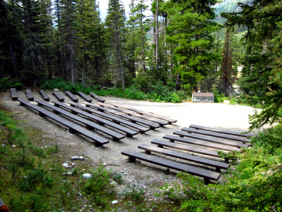 Two Medicine Campground Amphitheater - 2