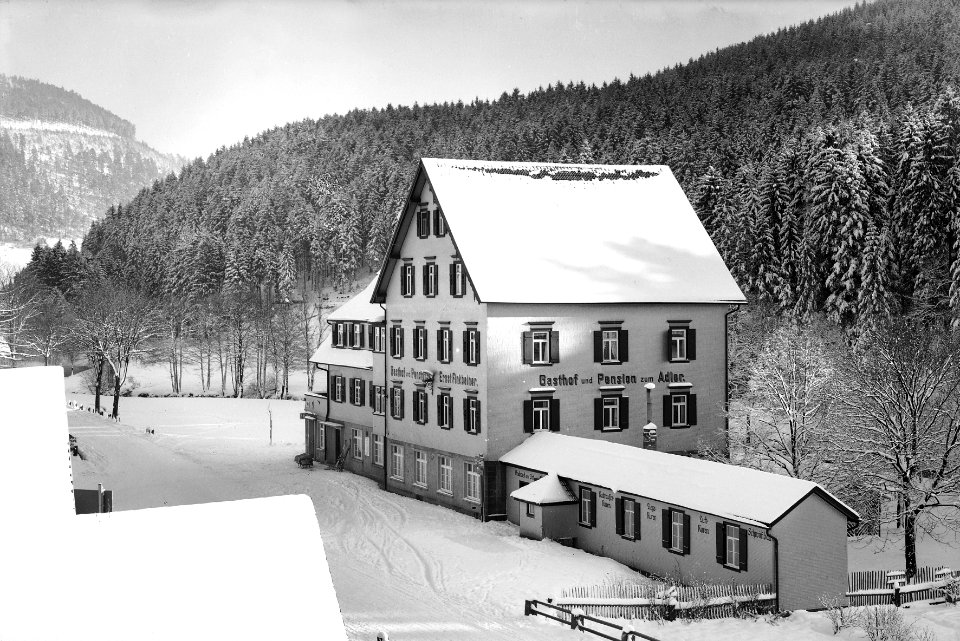 Gasthof Adler in Obertal, 1935