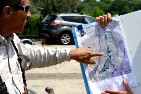 Map of Pettaquamscutt Cove