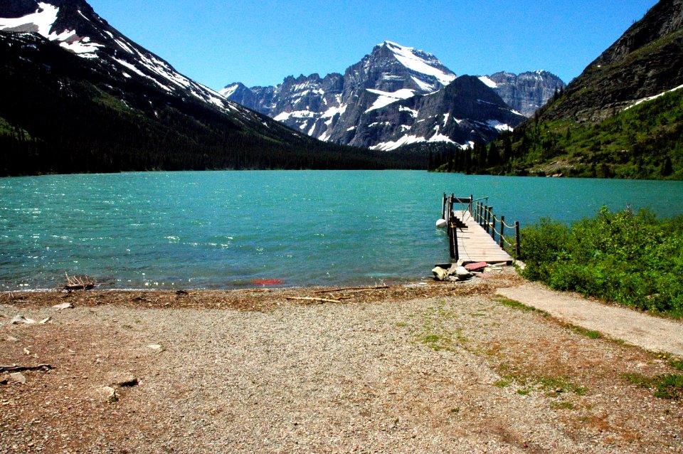 Lake Josephine Lakeshore, Many Glacier District - 2