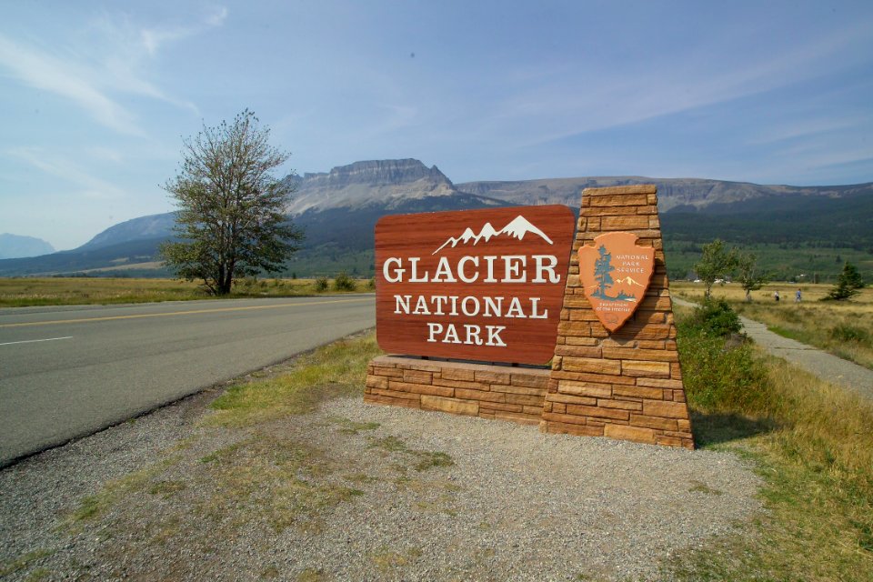 Entrance Sign in St. Mary