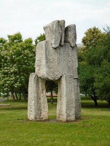 Stone art sculpture photo