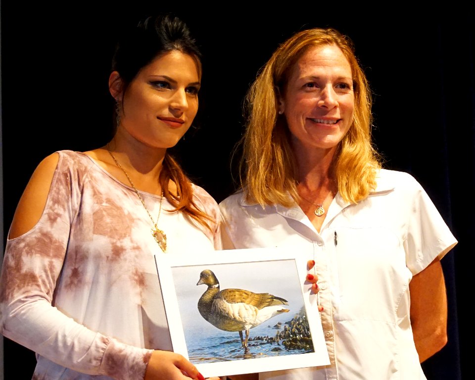 Second place winning art entry with artist Rebekah Knight