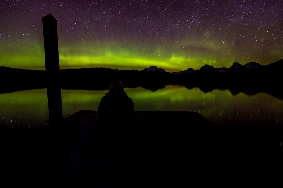 Sitting on the Dock Watching Aurora