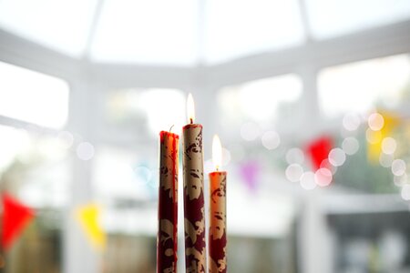Light burning fire