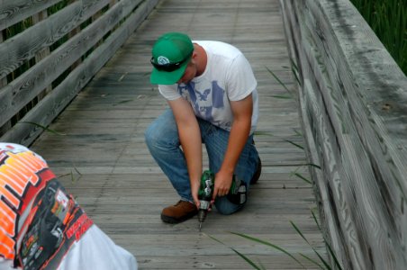 YCC Boardwalk Trail Repair photo