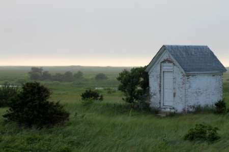 Foggy afternoon at the lighthouse