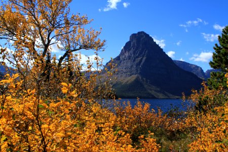 Two Medicine Lake and Sinopah Mtn